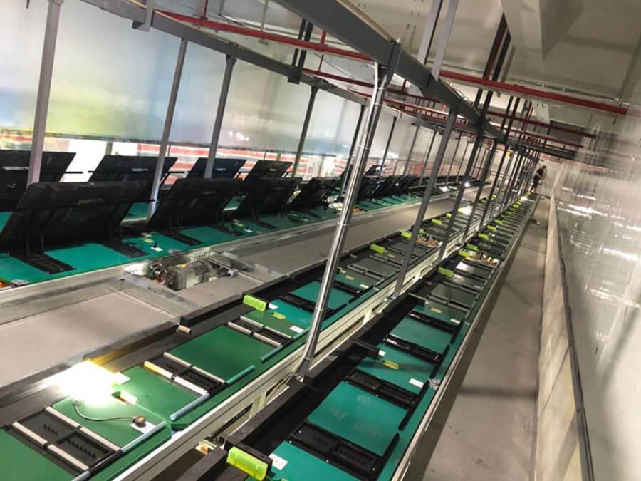 LED顯示屏組裝、檢測(cè)、包裝線