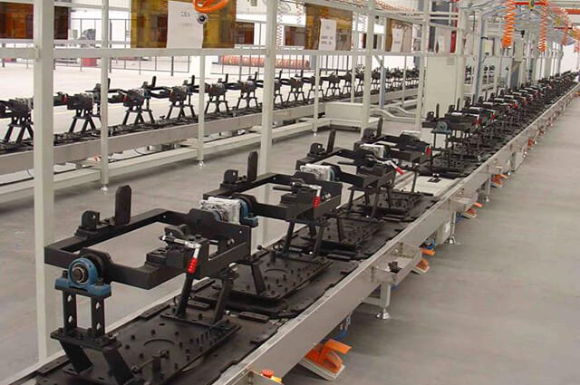 汽車配件組裝生產線