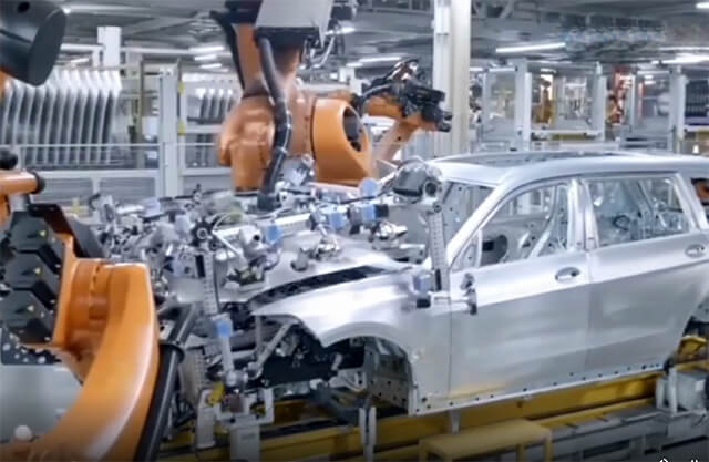 汽車生產線自動化