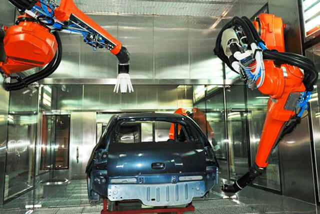 汽車零部件噴涂生產線