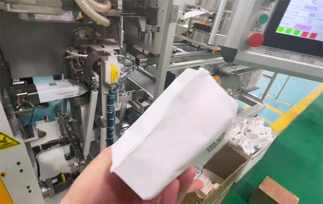 洗臉巾自動包裝機