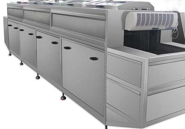 網帶式超聲波清洗設備