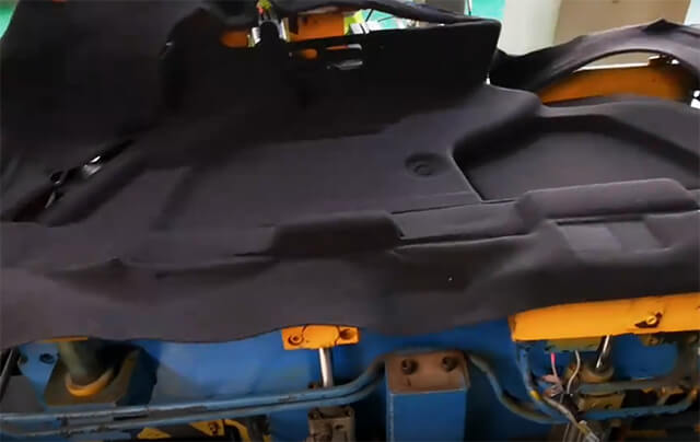 汽車內飾熱壓成型機