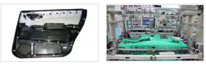 汽車門板包邊設備