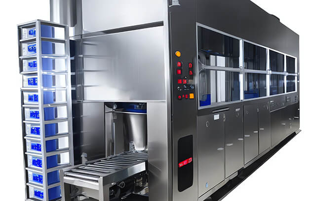 網帶式超聲波清洗流水線